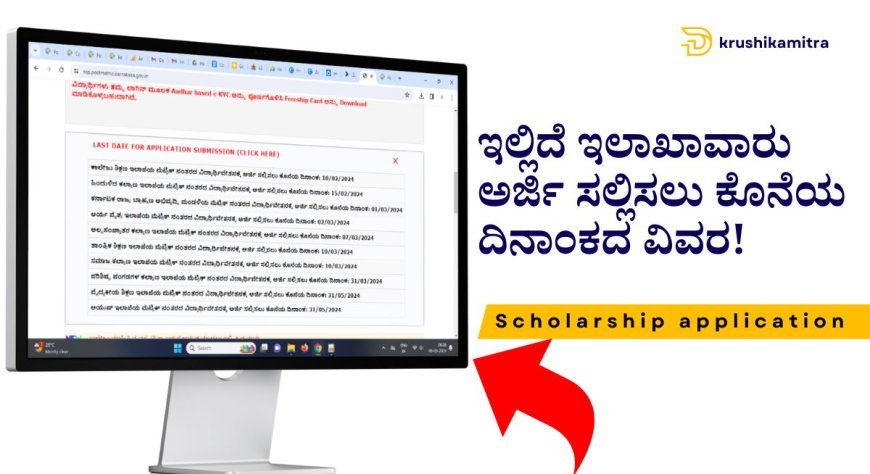 Scholarship application- ವಿದ್ಯಾರ್ಥಿವೇತನಕ್ಕೆ ಅರ್ಜಿ ಸಲ್ಲಿಸಲು ಕೊನೆಯ ದಿನಾಂಕ ವಿಸ್ತರಣೆ!