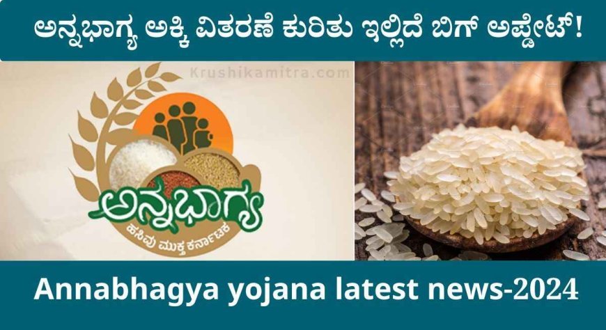 Annabhagya yojana latest news- ಅನ್ನಭಾಗ್ಯ ಹಣ ಬಿಡುಗಡೆ ಕುರಿತು ಮಹತ್ವದ ಬದಲಾವಣೆ!